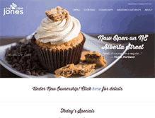 Tablet Screenshot of cupcakejones.net